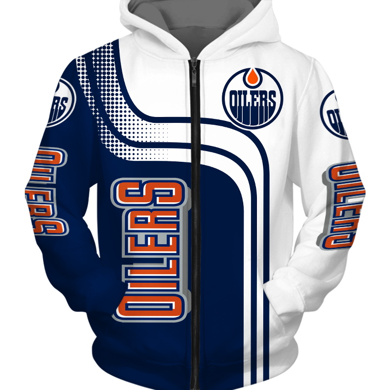 Edmonton Oilers Zipper Hoodie