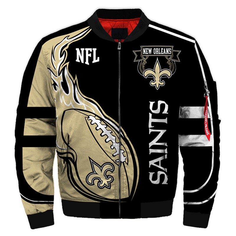 New Orleans Saints bomber jacket