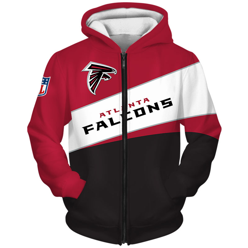 Atlanta Falcons Zip Hoodie