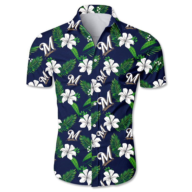 Milwaukee Brewers Hawaiian shirt