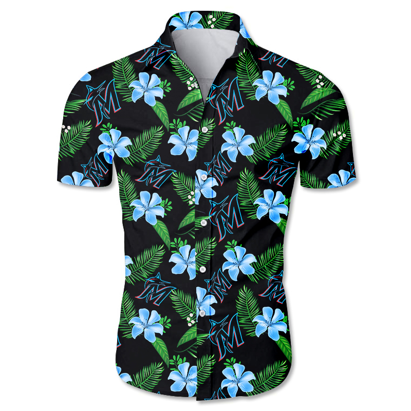 Miami Marlins Hawaiian shirt