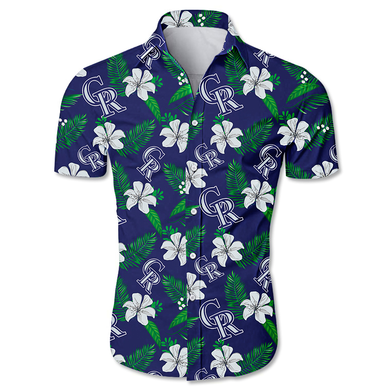 Colorado Rockies Hawaiian shirt