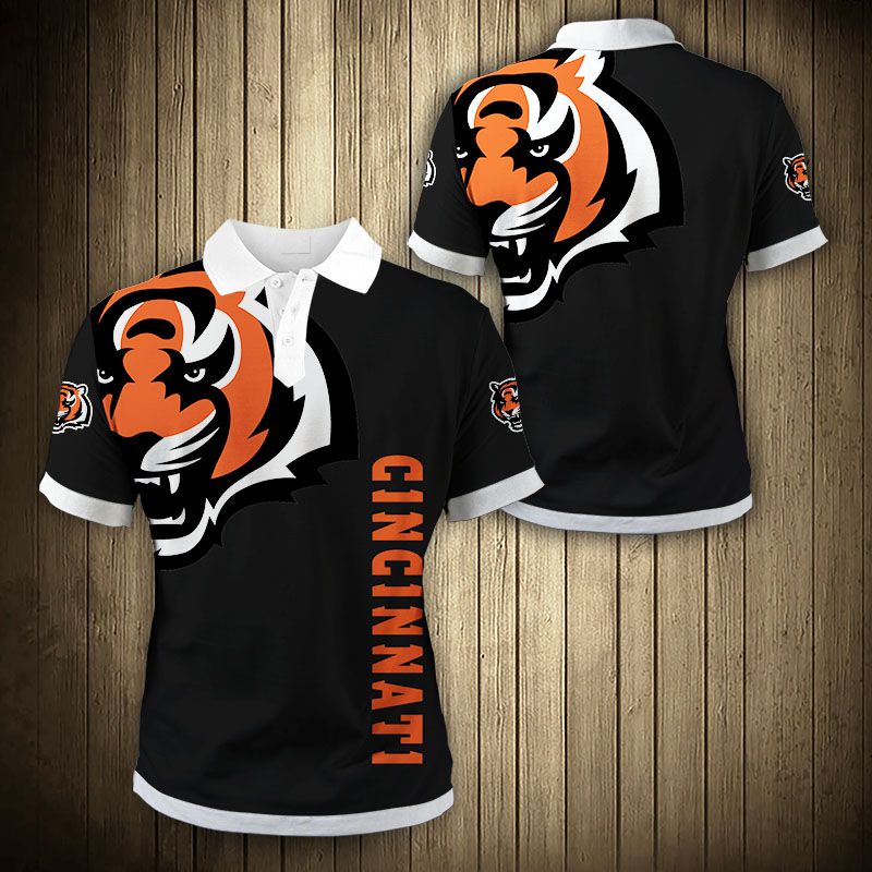 Cincinnati Bengals Polo Shirts big fans new design 2021 - 89 Sport