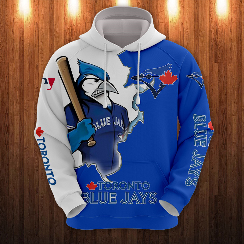 Toronto Blue Jays MLB US Flag Camo Veteran 3D Hoodie, MLB Clothing