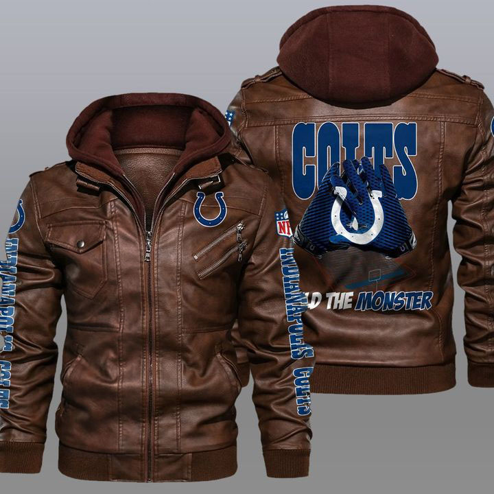Indianapolis Colts Leather Jacket