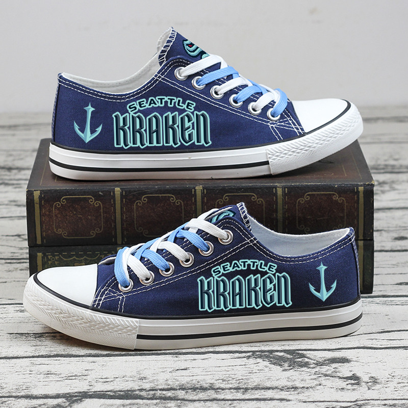 Seattle Kraken Canvas shoes